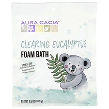 Foam Bath, Clearing Eucalyptus, 2.5 oz 70.9 g 