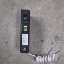 Square D HOM120PCAFI 20A Circuit Breaker AFCI Combination 1-Pole Plug-In 120V