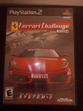 PlayStation 2 Game Complete Works Good Ferrari Challenge Trafeo Firelli