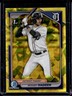 2024 Bowman Draft Sapphire Woody Hadeen Chrome Refractor Yellow 1st #/75 Tigers