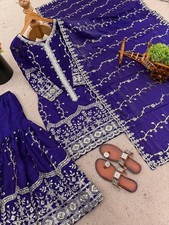 Pakistani Salwar Kameez Ready To Wear Dress Palazzo Suit Wedding Party Bollywood