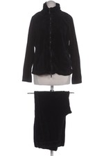 Madeleine Anzug Damen Kostüm Set Zweiteiler Gr. EU 44 Baumwolle Schwarz #sf9bano