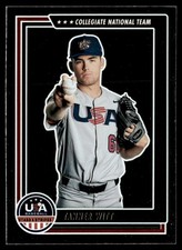 2022 Panini USA Baseball Stars & Stripes Tanner Witt USA #41
