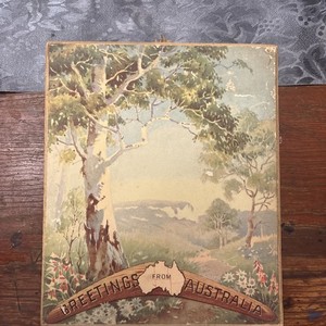 Vintage Approx 7x8.5 Inch Greeting Card RARE