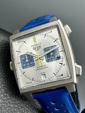 TAG HEUER MONACO FRENCH RACING BLUE LIMITED EDITION 1000 PIECE TITANIUM CAW218C