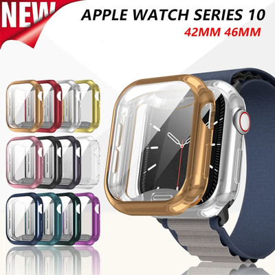 Full Screen Protector Soft TPU Case Cover for Apple Watch 11 10 9 8 7 6 5 4 3 SE