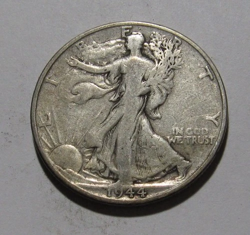Photo of a 1944-S Walking Liberty Half Dollar from an eBay listing that sold on Jul 19, 2026