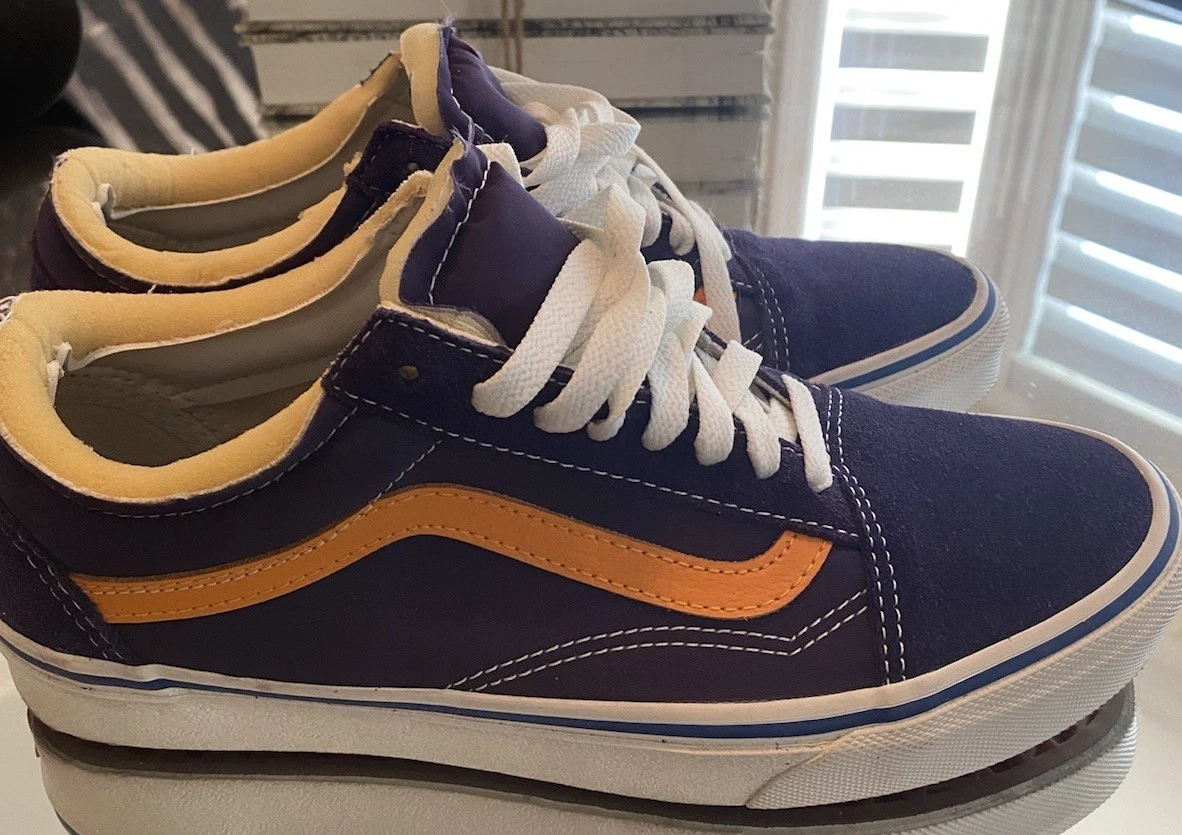 Vans Men's 6.5/Women's 8 Old Skool (Purple) Skate Shoes