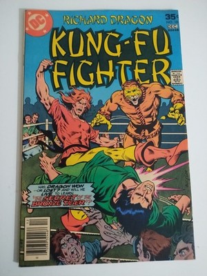 Richard Dragon Kung Fu Fighter #18 1st App Bronze Tiger 1977 Last Issue of run