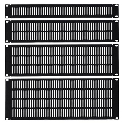 Metal Blank Rack Mount Panel Spacer 1U 2U 3U 4U Vented for 19'' Server Cabinet
