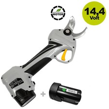 VOLPI Elektronische kabellose Akku Reb schere KV360 Schnittstärke 35mm 2 Akkus