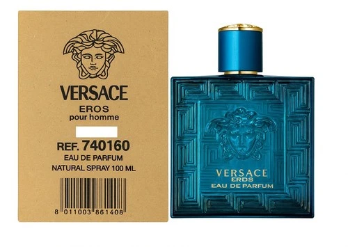 新品　VERSACE EROS 100ml VERSACE EROS EDP 3.4 OZ / 100 ML FOR MEN WITH CAP (NEW IN BROWN