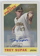 2015 Topps Heritage Minor League Edition Real One Trey Supak #ROA-122 Auto fm0