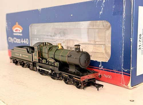 Bachmann 31-726 Spur O City Class 4-4-0 3433 "City of Bath" GWR Strumpfband Wappen | Condition: Used