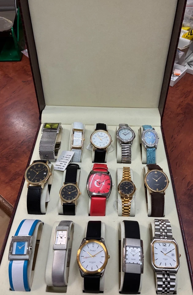 Bundle 15 Piece 0sco And Regent Watches Ladies and Men Individual Pieces Alle Foto 3 de 4