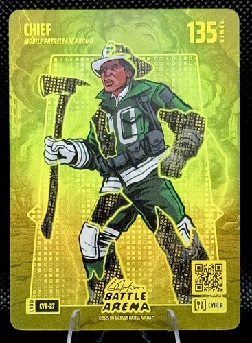 2025 Bo Jackson Battle Arena Update CHIEF Robert Parish Cyber Promo #CYB-27 SSP