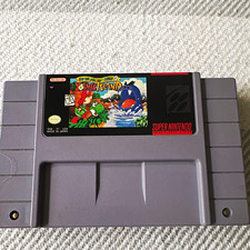 Nintendo Super Mario World 2: Yoshi's Island SNES Cartridge AND Manual NTSC-U/C