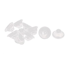 10pcs 20mm Transparent High Power LED Lens Reflector Collimator 45 Degree