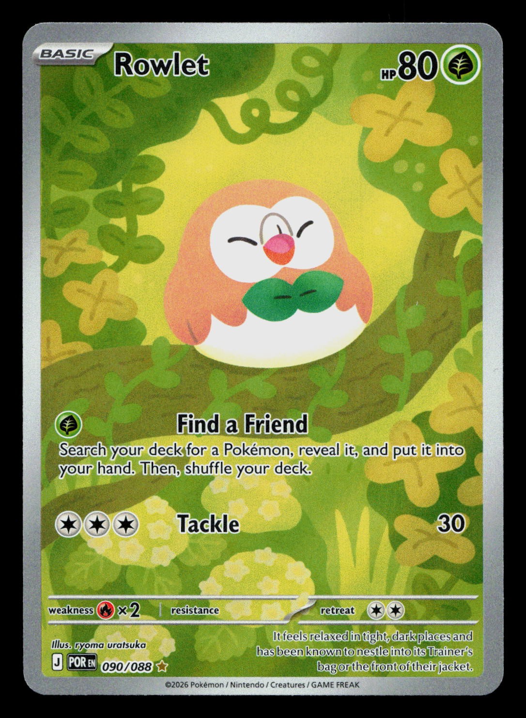 ME03: Perfect Order #090/088 Rowlet #7