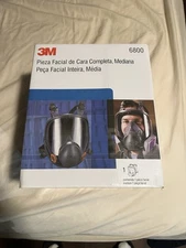 3M 6800 Full Facepiece Reusable Respirator (Medium) - New Open Box