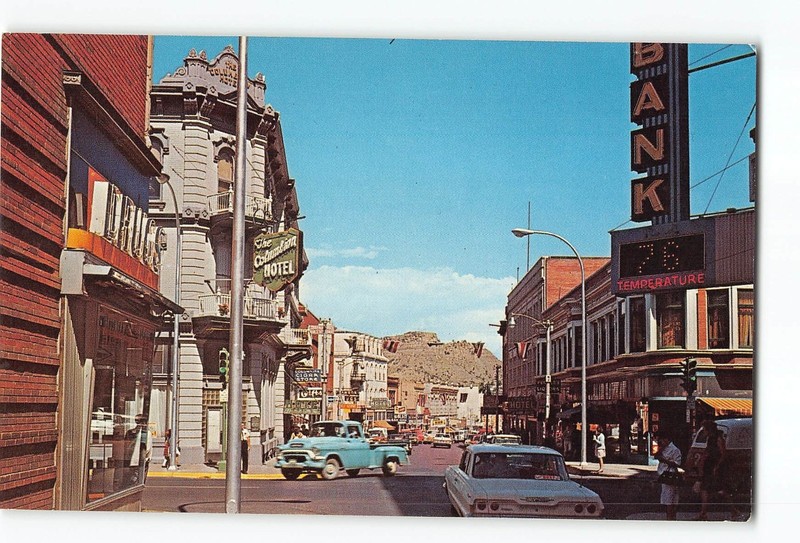 Trinidad Colorado CO Vintage Postcard Commercial Street Business Section