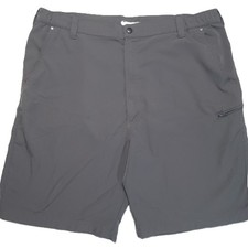 Wrangler Performance Utility Shorts Mens 42 40x10 Gray Stretch