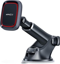 APPS2Car Magnetic Phone Mount for Car, Dashboard  Windshield Suction Cup Holder