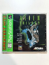 Alien Trilogy PS1 PlayStation 1 Complete CIB Greatest Hits + Registration Card