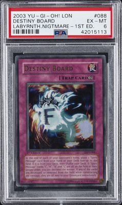 貴重未開封 遊戯王 Labyrinth of Nightmare 1st 英語版 Destiny Board LON-088 Labyrinth of Nightmare 1st Edition for sale