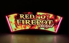 Bally Wulff Red Hot Firepot Jackpot - Original Topper für Spielautomaten