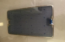 Plastic Sterilization Tray 235 (L) x 130 (W) x 19mm (H), New & Sealed