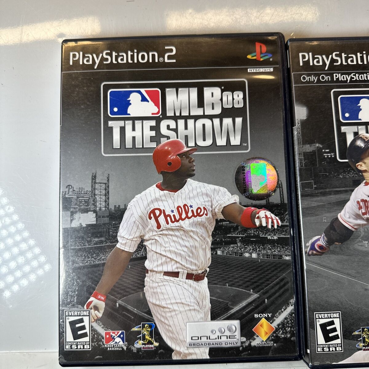 PS2 LOT - MLB 08 09, 10 The Show - Sony - Baseball Games