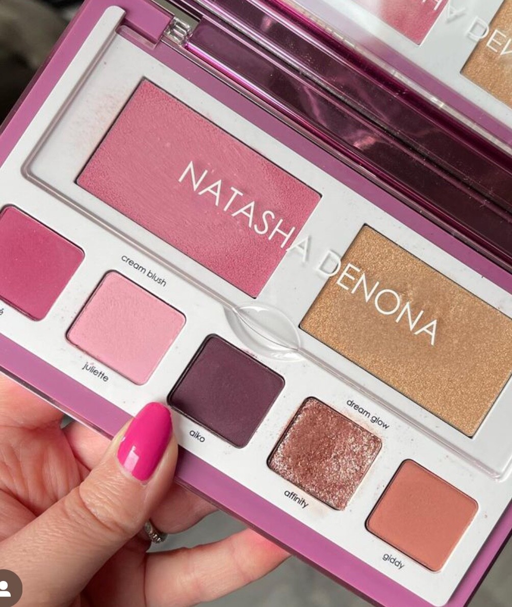 Natasha Denona Love Face Palette Eye Shadow Blush Highlighter