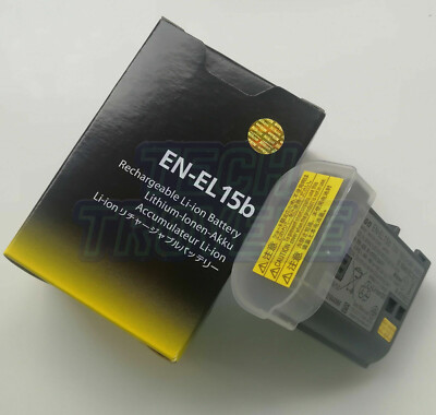 NEW Nikon EN-EL15B Battery For Nikon D7100 D7000 D800 D810 D750 Z7 Z6 V1