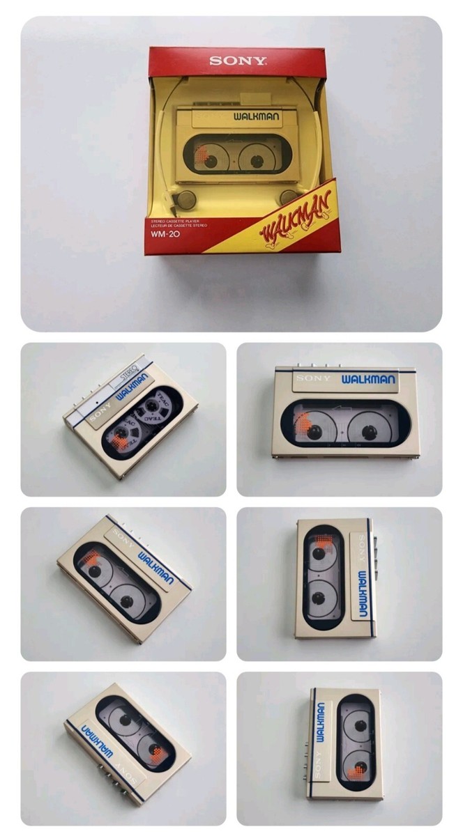 Sony WM-20 Walkman Gold Edition, fully boxed, unused and