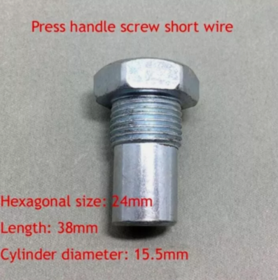 #ad 1pc 3tons Horizontal Jack Pressure Screw Length Screw Spring Screw Movable Screw $9.45