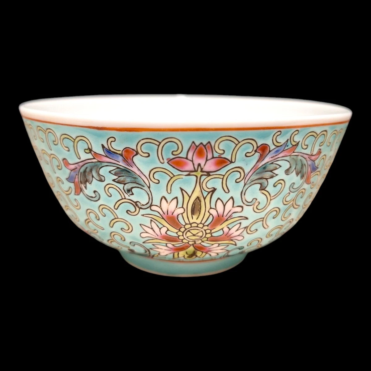 陶瓷蓝色复古原创中国碗| eBay