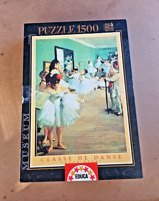 Edgar Degas Museum Series ''Class De Danse'' Dance Class 1500 Piece Jigsaw Puzzle