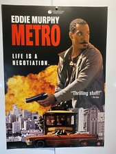 Metro. Eddie Murphy. Original UK Video Poster.