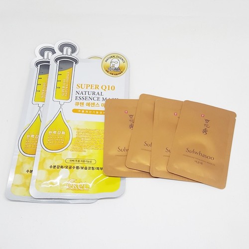 sulwhasoo overnight vitalizing mask ex pouch 4pc   ekel 3d q10