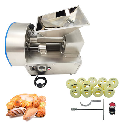 Commercial Bread Dough Dividing Cutting Machine Stainless Steel with 14 Dies
