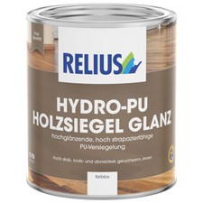 Relius Hydro-PU Holzsiegel Glanz - Hochglänzende Lackierung Holz, Möbel, Türen