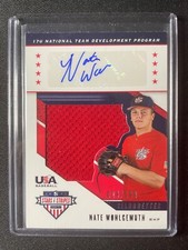 2019 Panini USA Stars & Stripes Nate Wohlgemuth Autographed Jersey #/199!!!