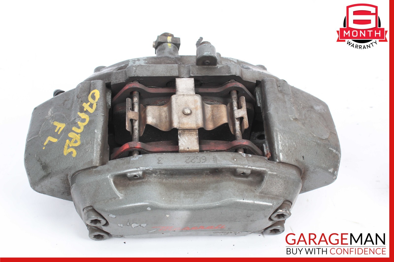 04-17 Maserati Quattroporte Front Left & Right Brake Caliper Calipers Set OEM