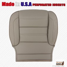 2014 - 2019 Gmc Sierra 2500 3500 Denali Driver Bottom Leather Seat Cover Tan