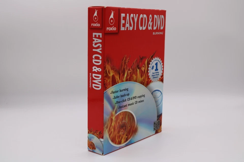 Roxio Easy CD & DVD Burning - Capture, Edit, Burn and Share - SVCD NEW - Image 2 of 4