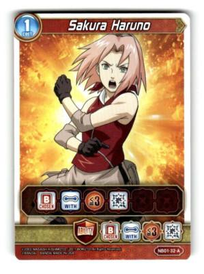 2002 Bandai Boruto Naruto Next Generation Card Game #NB01-32-A Sakura Haruno