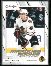 2023-24 O-Pee-Chee - Marquee Rookie #556 Wyatt Kaiser (RC)