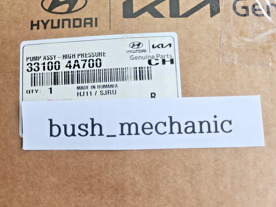 Conjunto de bomba de alta presión original OEM Hyundai Kia Starex Bongo H1 331004A700 Foto 3 de 3