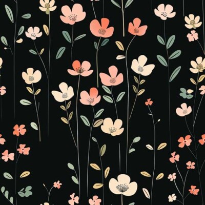 20x Zaras Nacht Blume abziehen und kleben Fliesen Vinyl Aufkleber Treppe Bad Küche